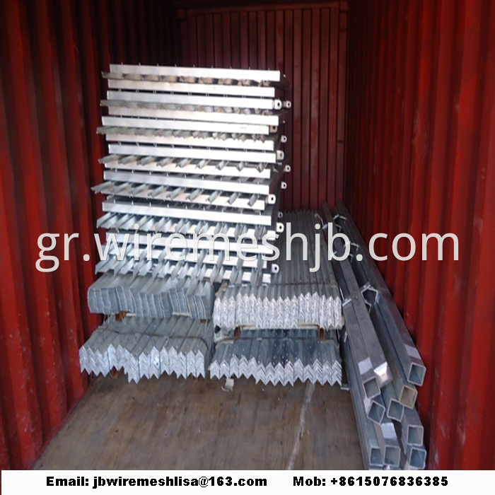 Powder Coated And Galvanized Palisade Fence Panels